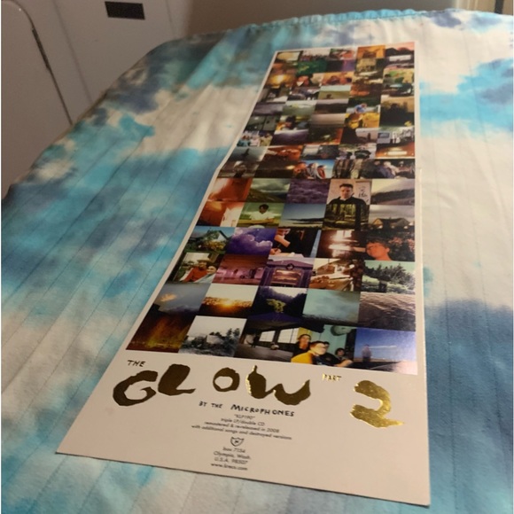 the microphones “the glow” part 2 🎙️k records release promotional poster 2008 - Picture 7 of 12